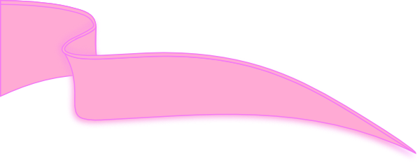 Pink Ribbon Breast Cancer Ribbon Border Co Clip Art - Pink Ribbon Border Png (600x233)