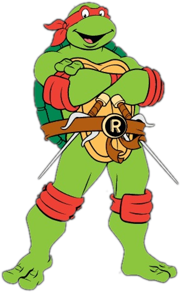 Cartoon Characters - Raphael Teenage Mutant Ninja Turtles (850x1063)