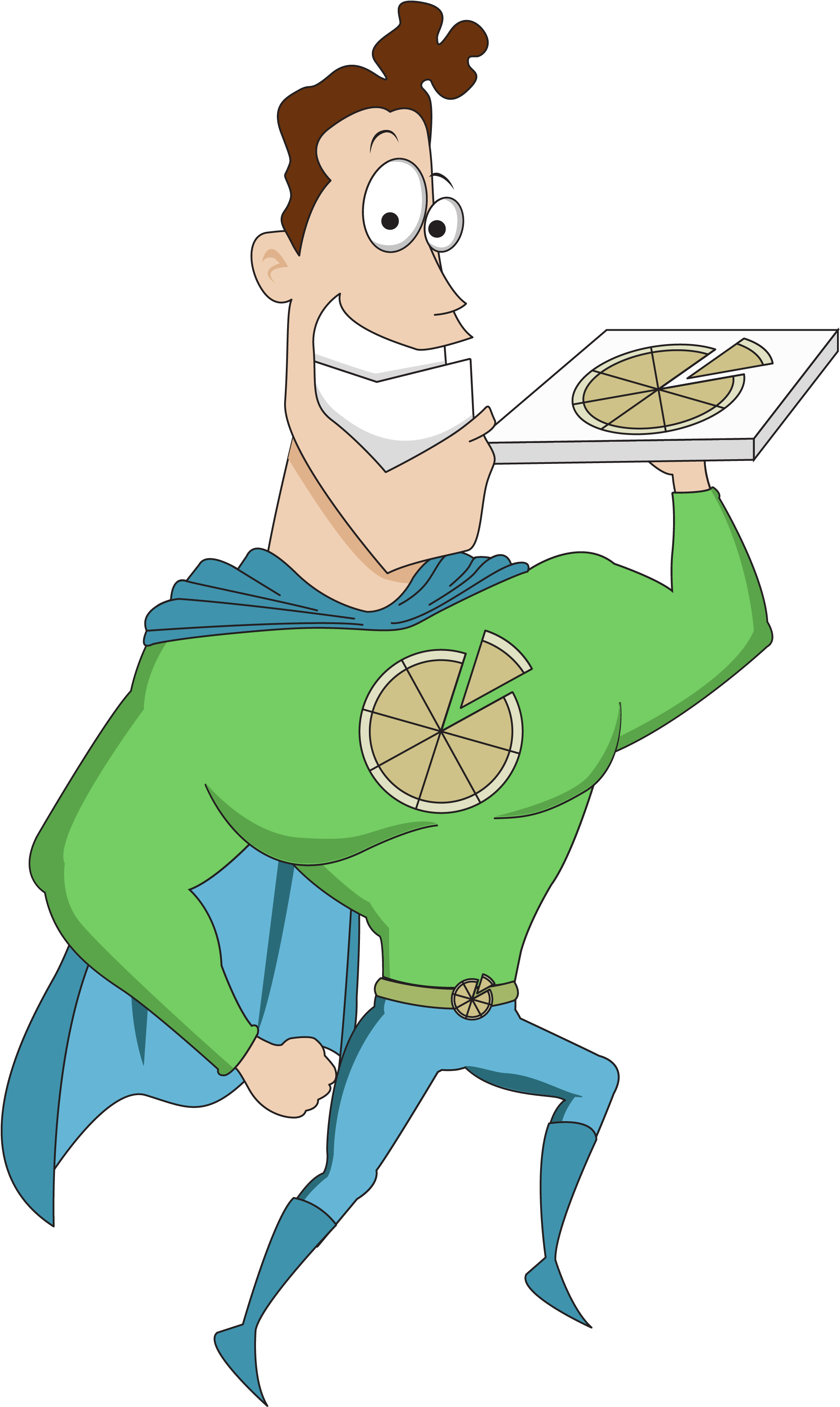 #character #design #illustration #pizza #man #delivery - #character #design #illustration #pizza #man #delivery (2083x4167)