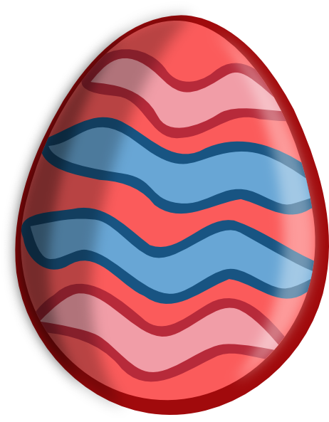 Easter Egg Clip Art (462x593)
