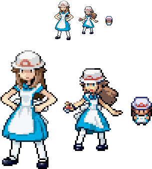Tpp Fire Red - Pokemon Fire Red Girl (353x382)