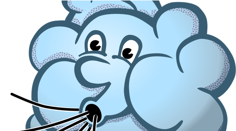 Adventures In Storytime - Windy Clip Art (500x263)
