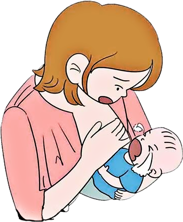 Infant Breast Milk Crying Comics - Infant Breast Milk Crying Comics (680x783)