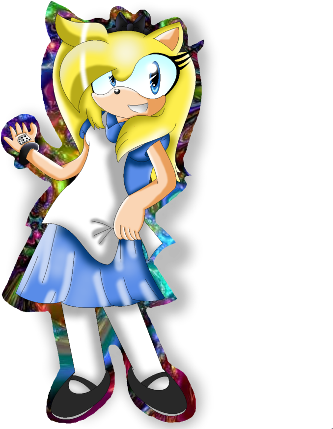 Alice The Hedgehog By Ferociousapples - Cartoon (898x890)