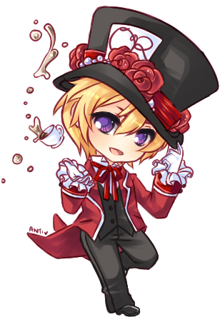 I-explore Ang Wonderland, Draw, At Higit Pa - Tamaki Suoh Mad Hatter (315x449)