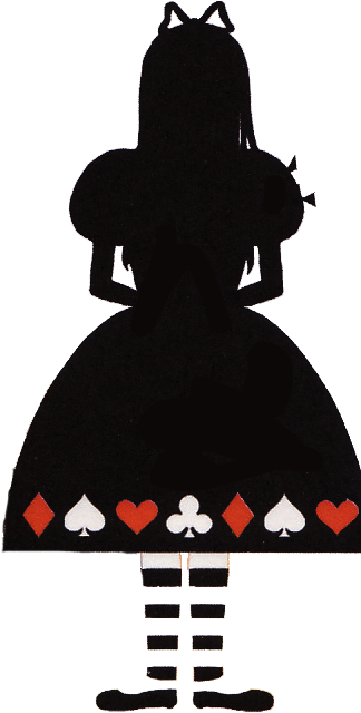 Alice In Wonderland - Alice No Pais Das Maravilhas Png (369x674)