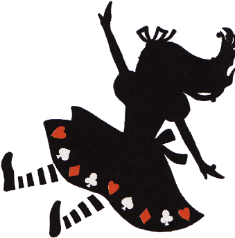 Alice No Pais Das Maravilhas - Alice In Wonderland Vector Png (386x399)