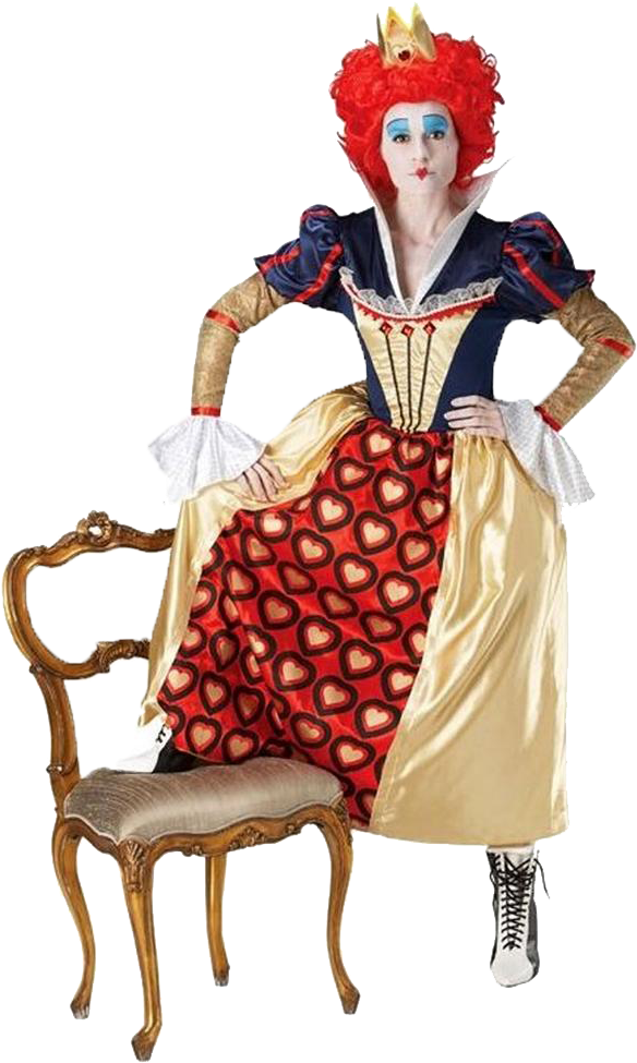 Rubies Alice In Wonderland Red Queen 12008385 0 - Queen Of Hearts Fancy Dress (1000x1000)