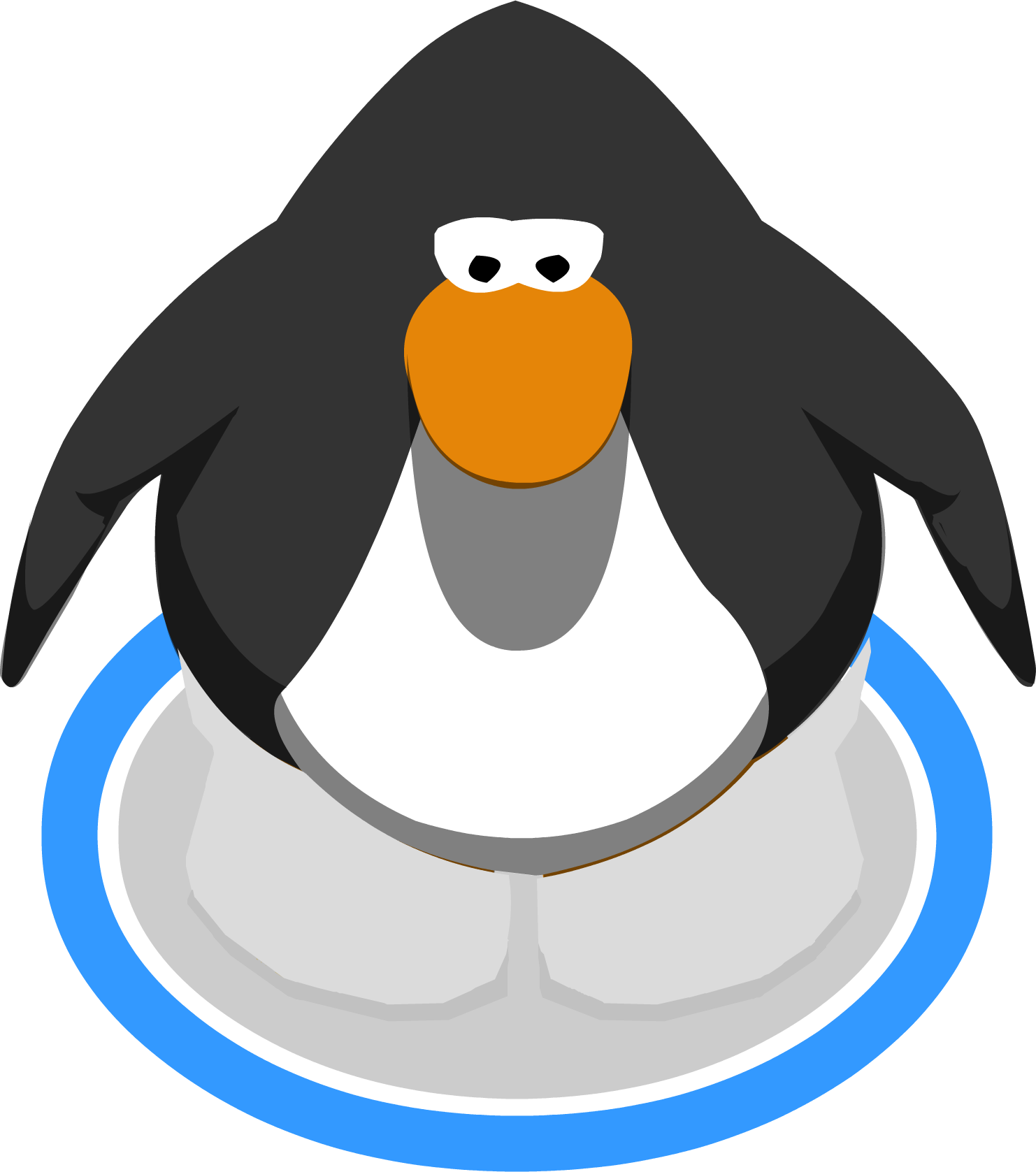 Stomp Shoes Ingame - Club Penguin Black Belt (1482x1677)