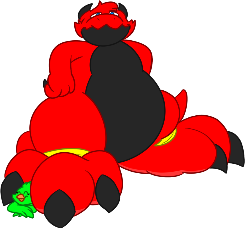 Under Matts Dragon Feet By Boutin2009 - Cartoon (938x852)