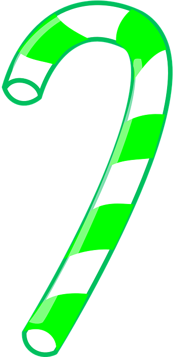 Candy Cane Clip Art 20, Buy Clip Art - Sugar (360x720)