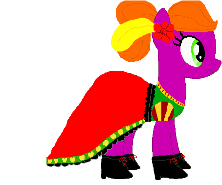 Honey Apple At The Gala By Wandersong - Cartoon (641x376)