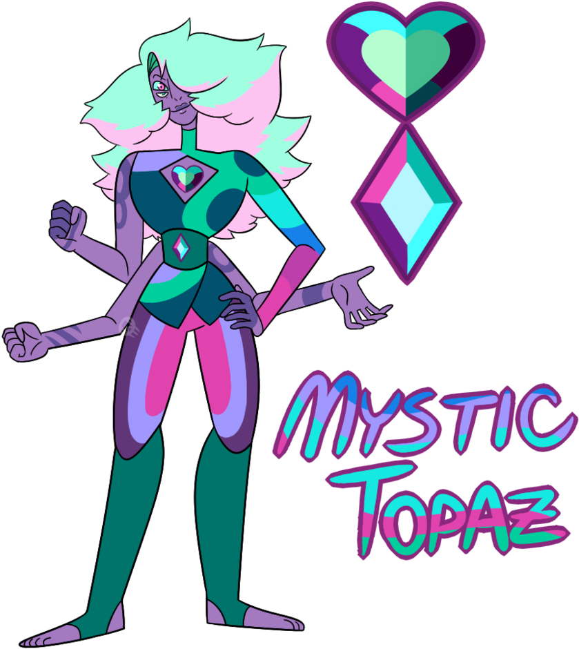 I Agree To The Group's Guidelines And Promise To Adhere - Mystic Topaz Steven Universe (844x946)