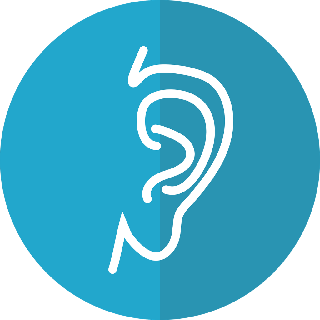 Our Hearing Aids Come With An Extensive Aftercare Package - Ear Icon (1024x1024)
