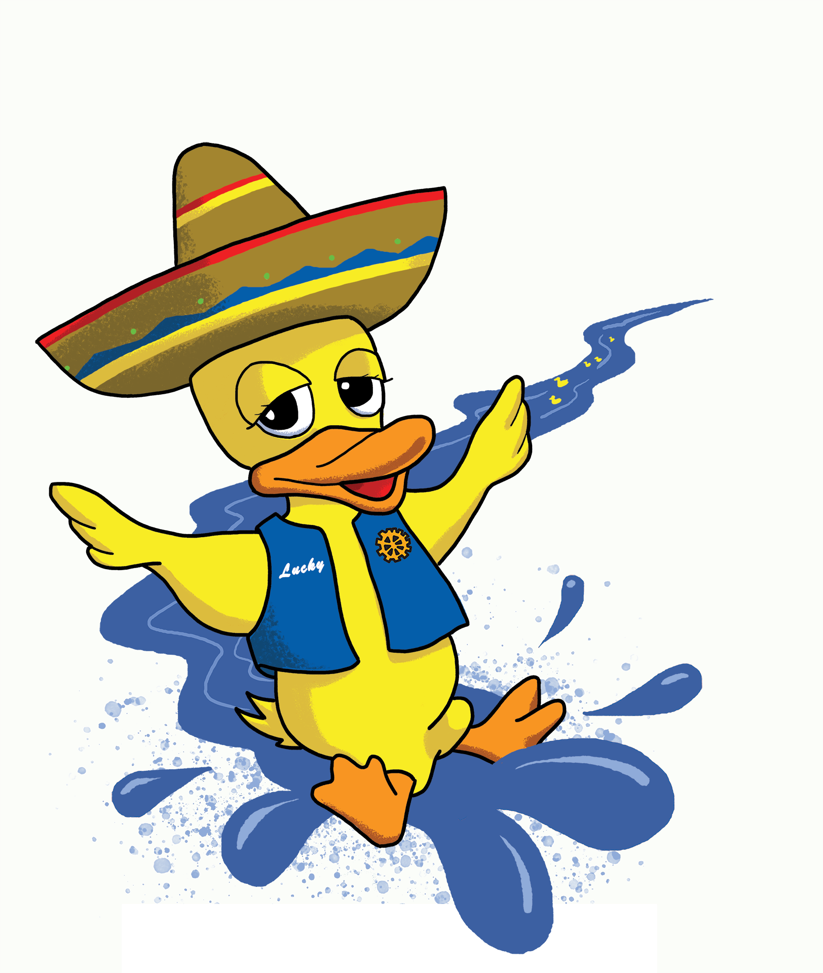 Make A Splash Be A Duck Race Festival Volunteer This - Estes Park (1624x1920)