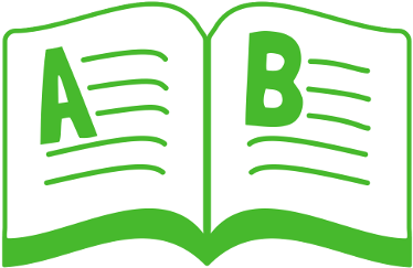 Illustration Of A Book For Students To Learn The Abc - Alphabet Song (555x308)