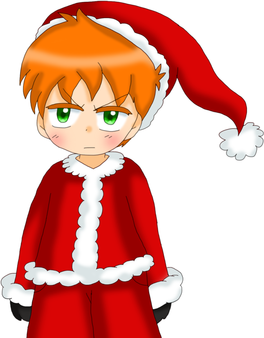 Santa Claus By Purplemagechan - Cartoon (1024x745)