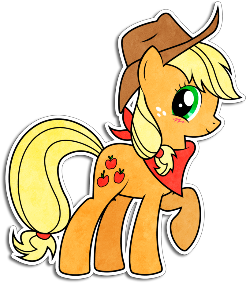 Honey Apple By Kennyklent - Applejack (834x958)