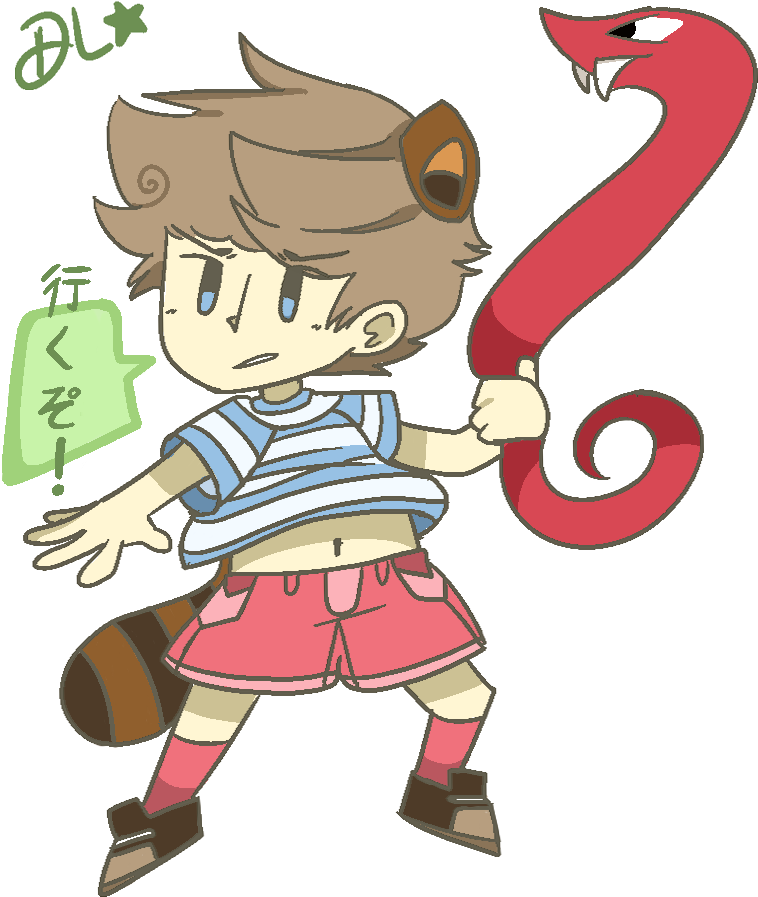 Lucas Mother3 Mother 3 Lucasmother3 Ropesnake Ropesnake - Mother 3 (773x929)