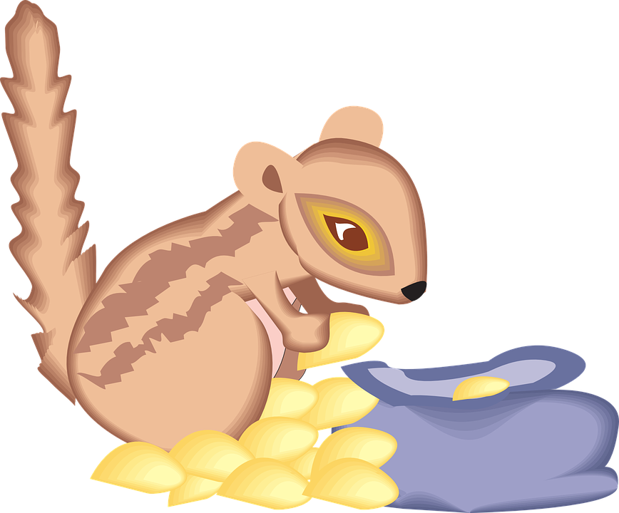 Green Chipmunk Cliparts 7, - Clip Art (868x720)
