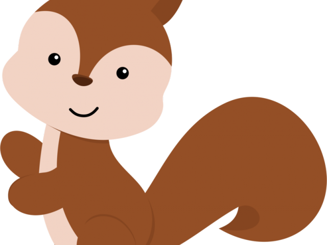 Chipmunk Clipart Woodland Theme - Bichinhos Branca De Neve Cute (640x480)