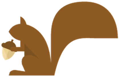 Flat Color Icons - Squirrel (453x399)