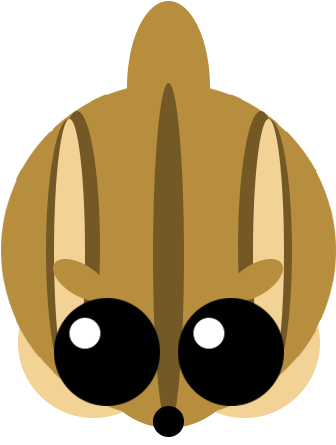 Chipmunk By Pike-youtube - Mope Io Skins By Pike (500x500)