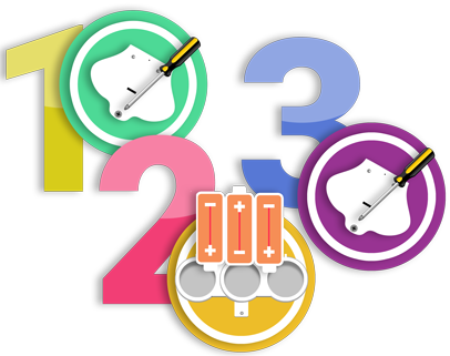 To Change The Batteries, Turn Over Your Glow Mate And - Glow (406x321)