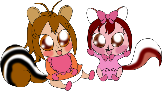 Chipmunk Clipart Baby Squirrel - Squirrel (730x434)