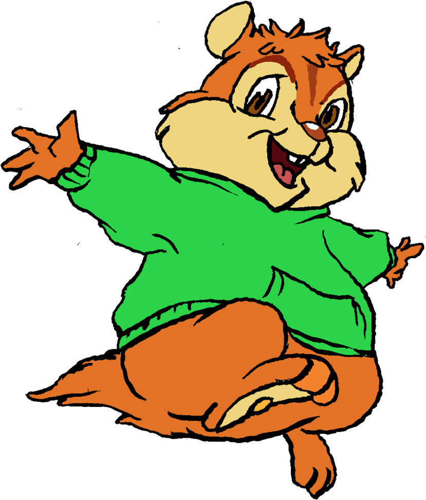 Chipmunk Clipart Theodore - Theodore Seville Png (900x1015)
