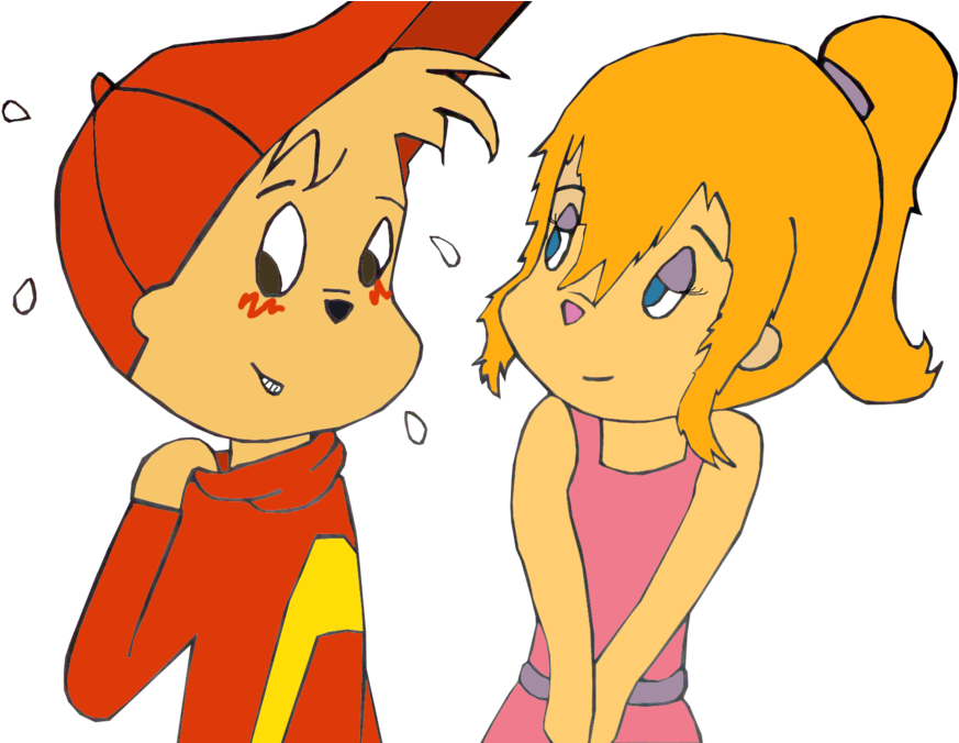 Alvin And The Chipmunks Brittany The Chipettes - Alvin E Brittany Teens (900x675)