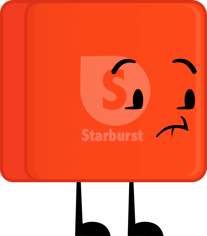 Red Starburst Pose - Red Starburst Pose (700x799)