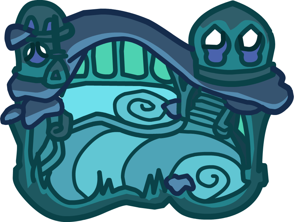 Frost Bite Palace - Club Penguin Ice Igloo (953x720)