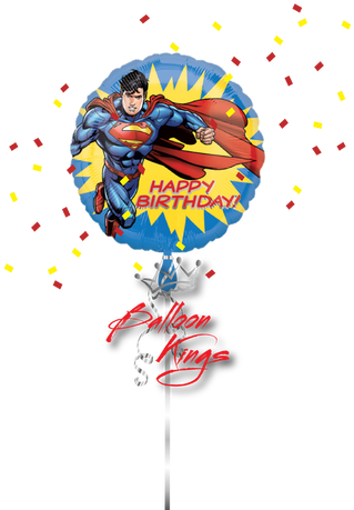 Happy Birthday Superman - Happy Birthday From Superman (418x500)