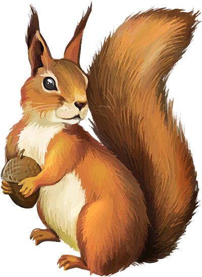 Chipmunk A Christmas Squirrel Clip Art - Chipmunk A Christmas Squirrel Clip Art (750x571)