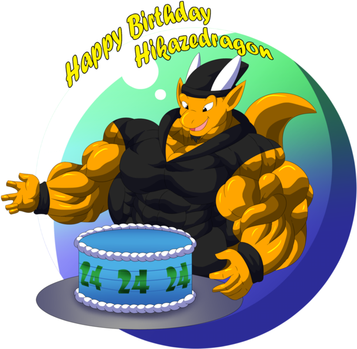 Happy Birthday Hikazedragon By Outlawmonkeyx - Birthday (894x894)
