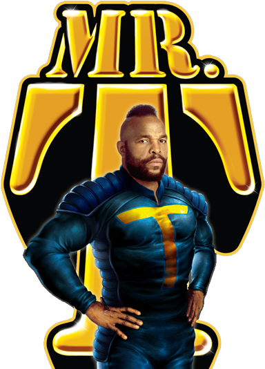 Next To God, There Is No Greater Protector Than Mr - Mr T Video Game (393x534)