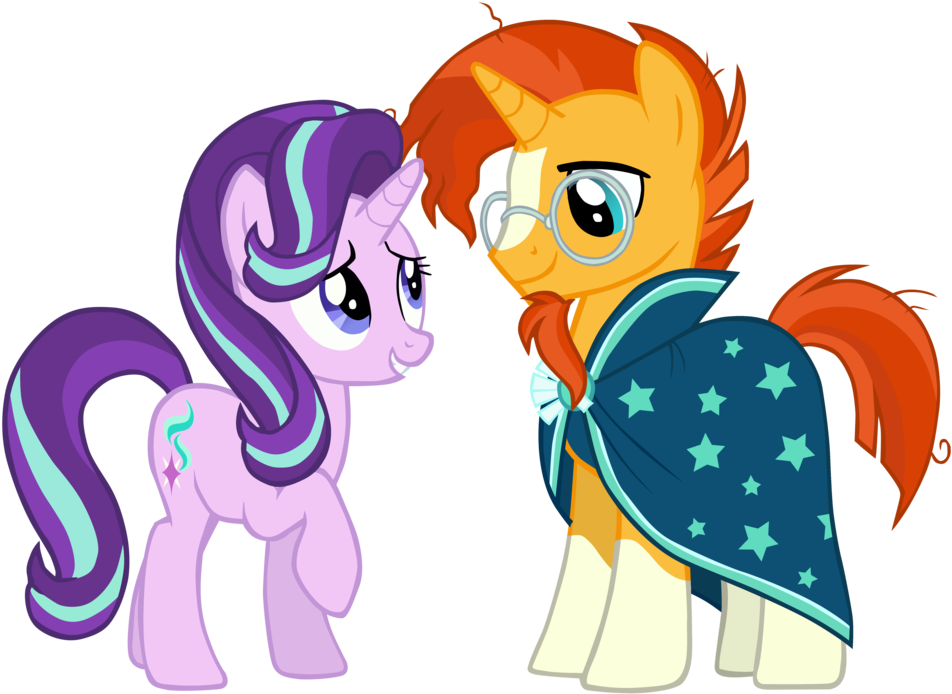 Starlight Glimmer And Sunburst Mlp Season 6 Vector - Mlp Starlight Glimmer And Sunburst (1024x758)