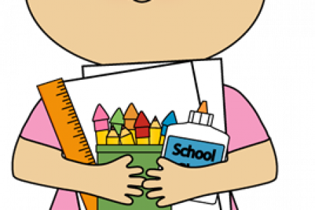 Pin Cute School Supply Clipart - Clip Art (450x300)