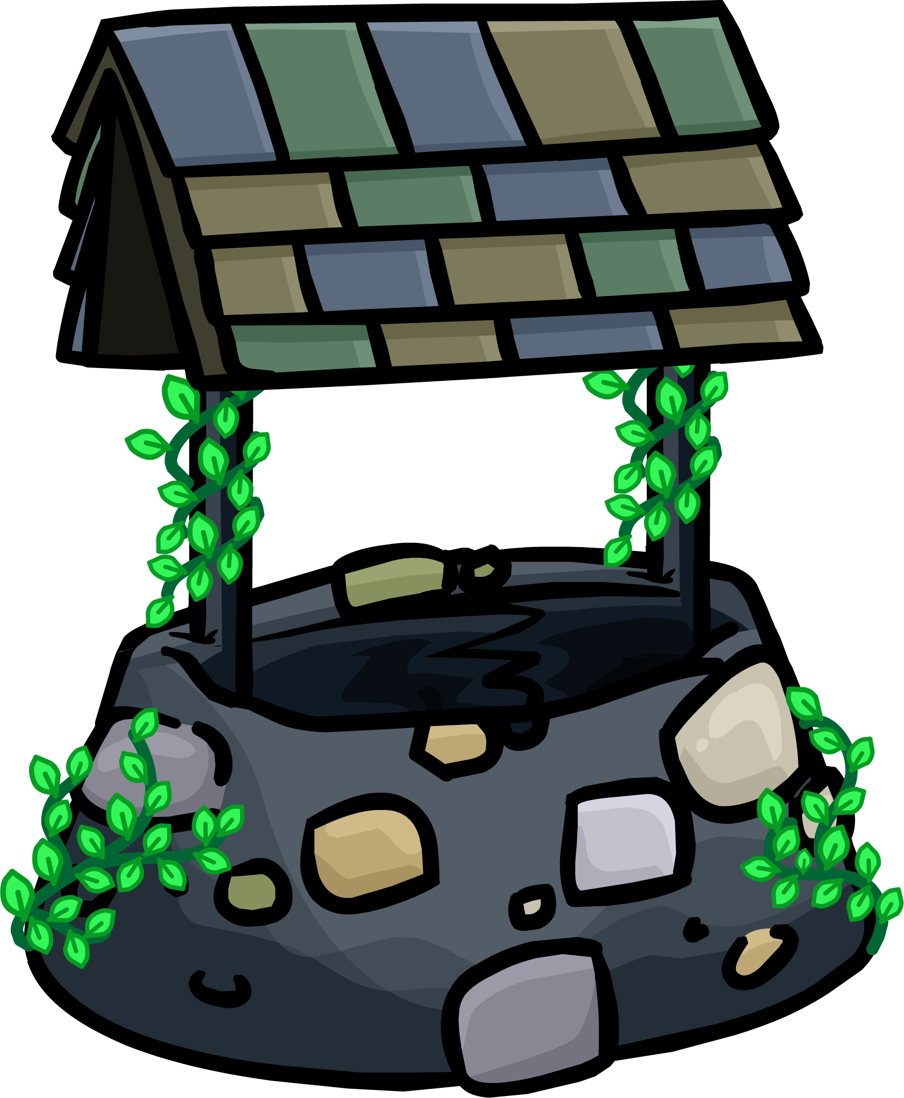 Information - Clip Art Wishing Well (1774x2154)