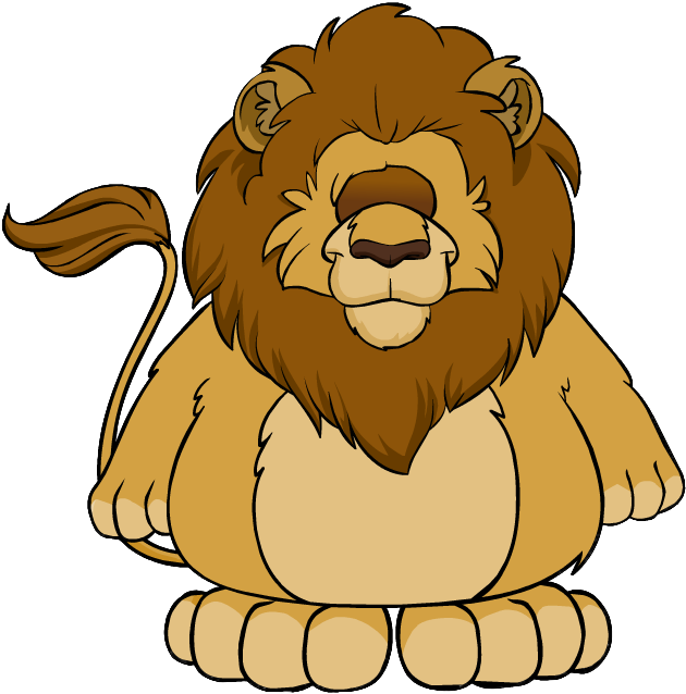 Lion Costume - Club Penguin Lion (637x643)