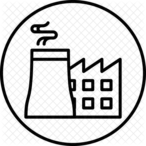 Economy, Factory, Industry, Production, Oil, Plant - Industry Icon Free Png (512x512)