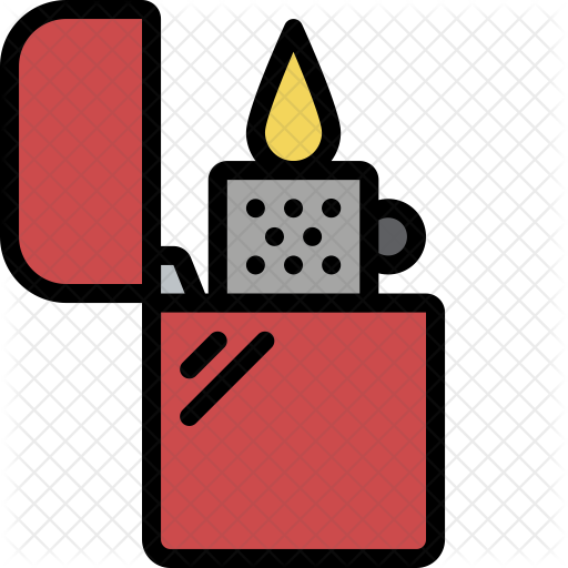 Zippo Lighter Icon - Smoking (512x512)