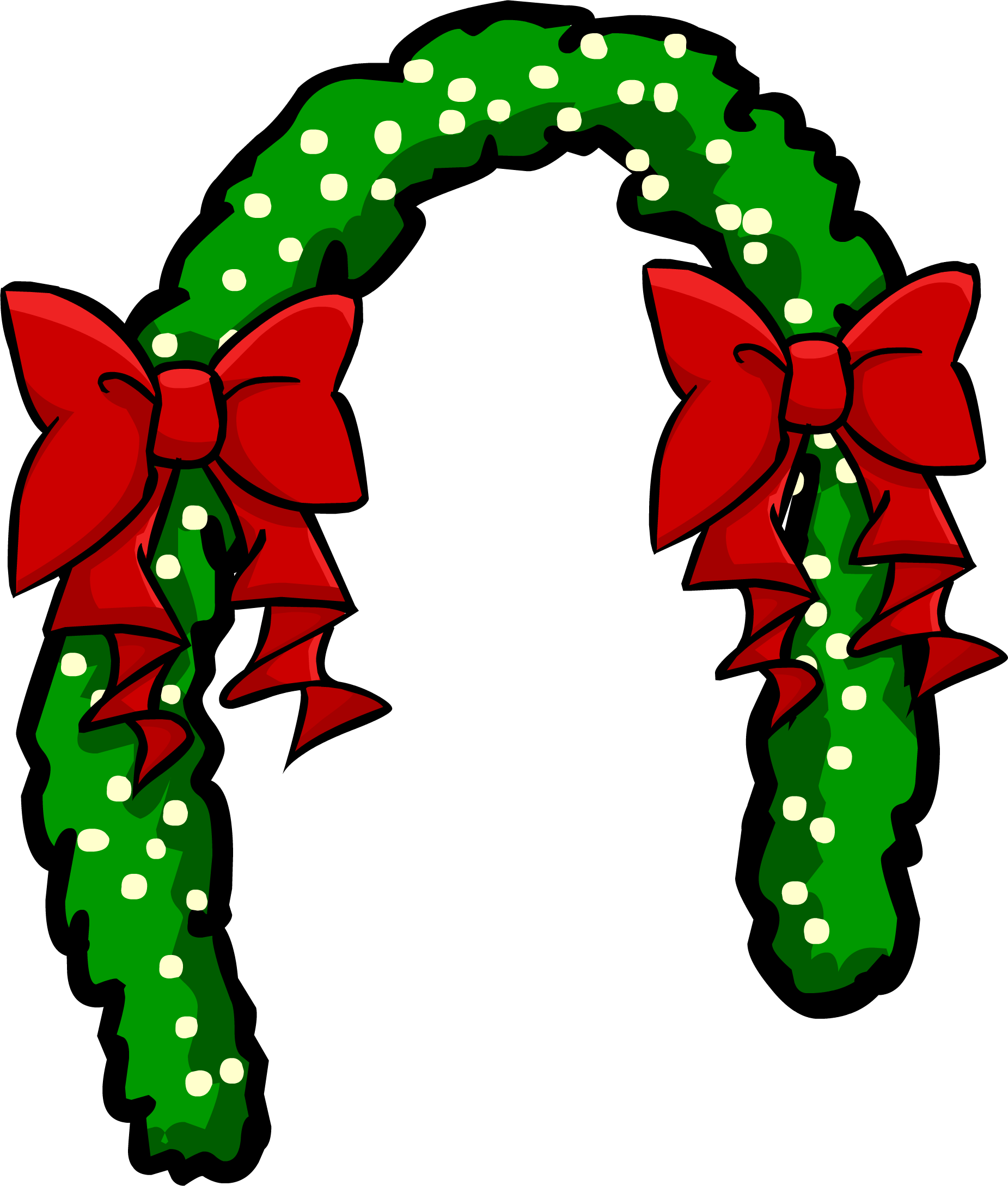 Club Penguin Igloo Garland Christmas Tree - Club Penguin Igloo Garland Christmas Tree (1851x2177)