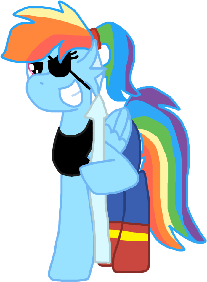 Rainbow Dash The Undying By Painttasticpony - Cartoon (765x1045)