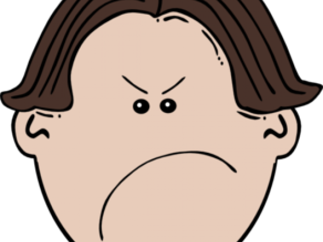 Anger Clipart Clip Art - Clip Art Mad Face (640x480)