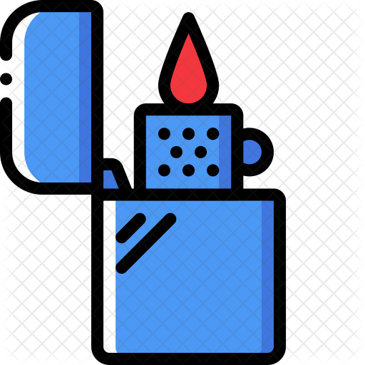 Zippo Lighter Icon - Smoking (512x512)