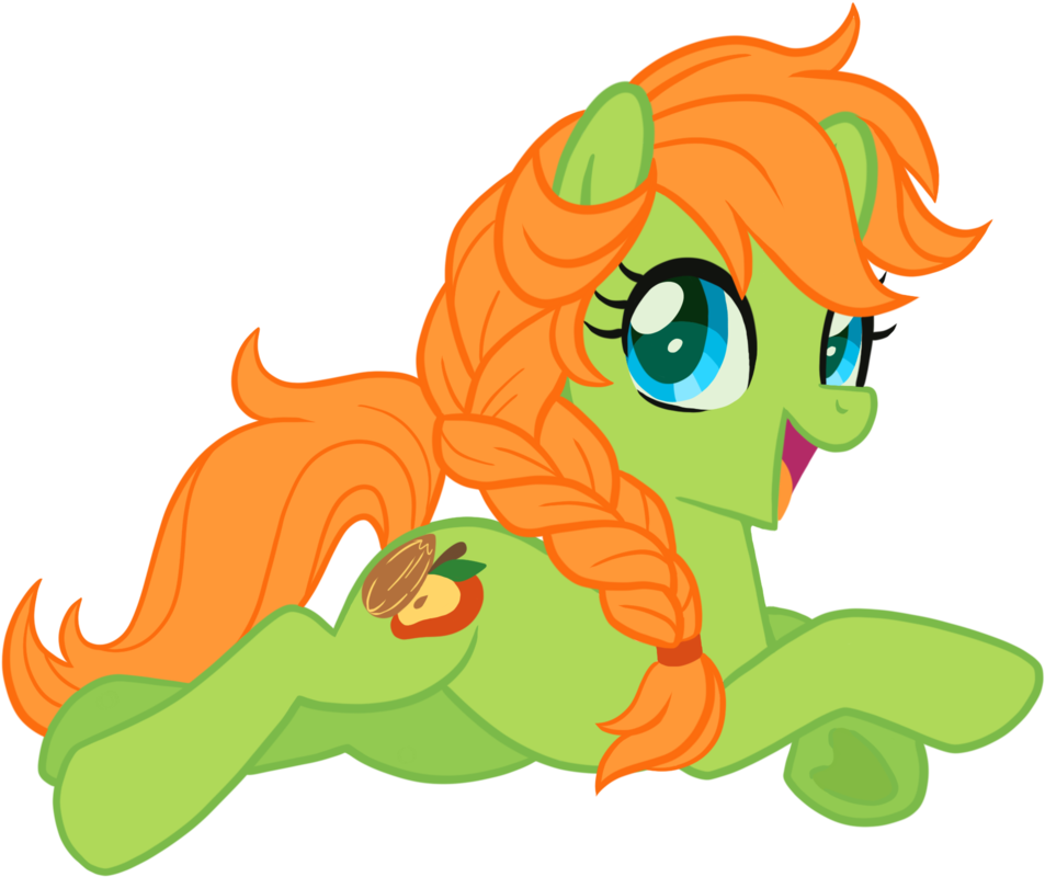 Myhandsarecrazy, Braid, Braided Ponytail, Earth Pony, - Drawing (1024x1024)