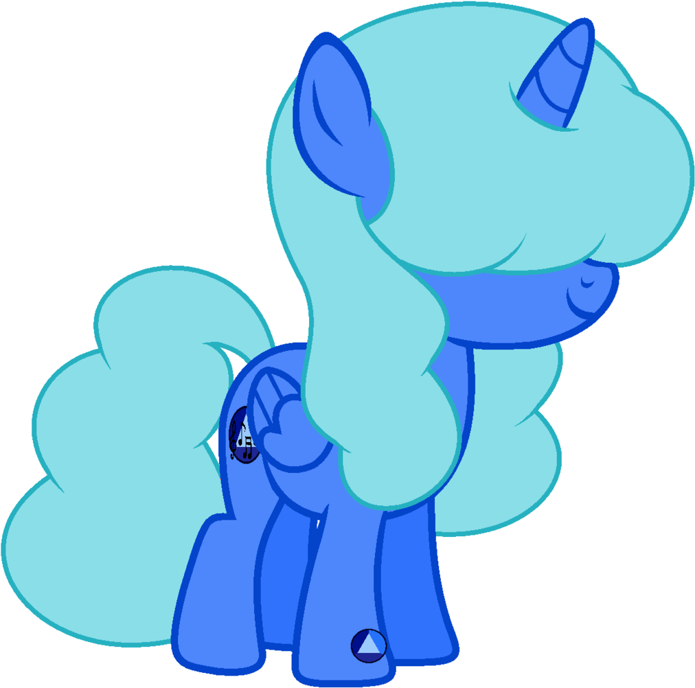 Ra1nb0wk1tty, Ponified, Pony, Safe, Sapphire - Steven Universe (1024x1010)