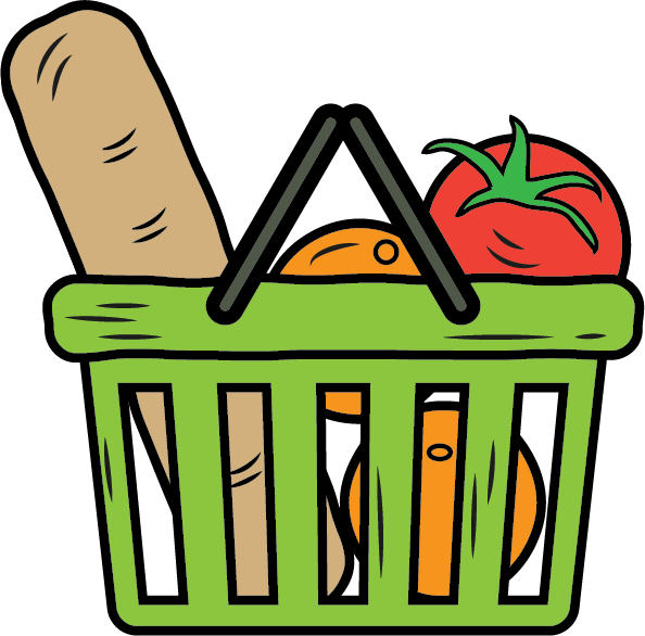 Groceries Icon, Groceries Clipart, Food Clipart - Groceries Icon, Groceries Clipart, Food Clipart (594x586)